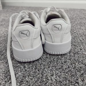 PUMA Sneakers, White- Matches with anything you wear, only worn a few times